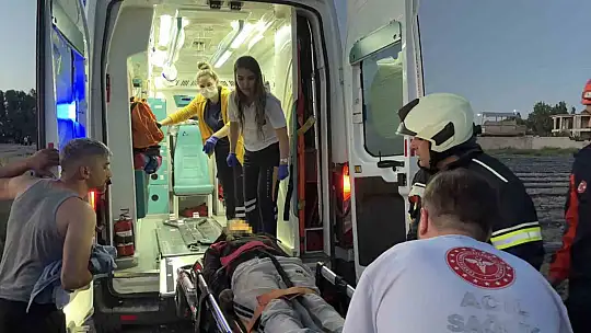 Kayseri'de bisiklet sürerken su kanalına düşen çocuk kurtarıldı