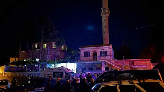 Kayseri'de cami cemaatine bıçaklı saldırı: 2 ölü