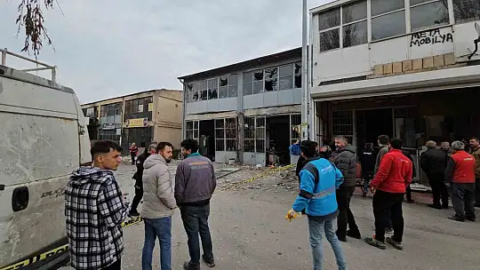 Kayseri'de çelik eşya üretim atölyesinde patlama: 3 yaralı