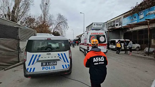 Kayseri'de çelik eşya üretim atölyesinde patlama: 3 yaralı