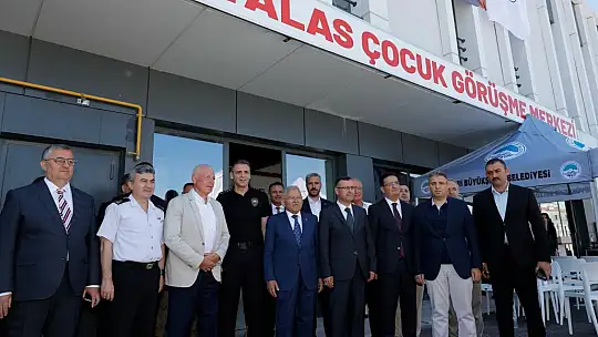 Kayseri'de Çocuk Görüşme Merkezi'nin ikincisi açıldı