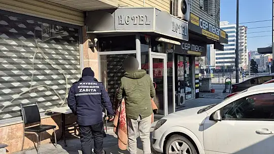 Kayseri'de evsizlere şefkat eli