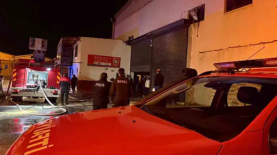 Kayseri'de hayvansal yan ürünler tesisinde yangın