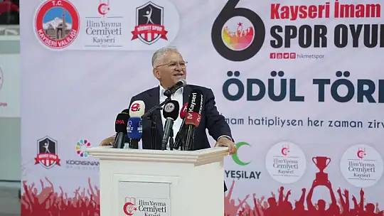 Kayseri'de imam hatip rüzgarı: 3 bin sporcu, tek yürek