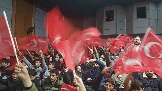 Kayseri'de İstiklal Marşı'nın 105. kabul yılı kutlandı