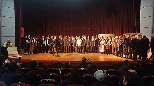 Kayseri'de İstiklal Marşı'nın 105. kabul yılı kutlandı