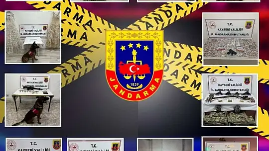 Kayseri'de jandarma ekipleri 2025 yılında 7 bin 900 aranan şahsı yakaladı