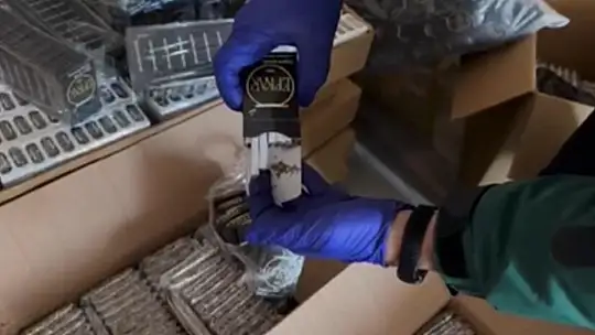 Kayseri'de kaçak sigara operasyonu: 1 gözaltı