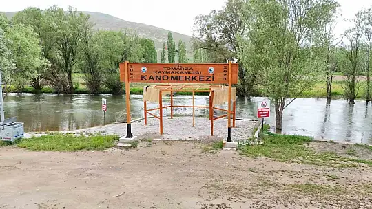 Kayseri'de kano sezonuna su seviyesi engeli
