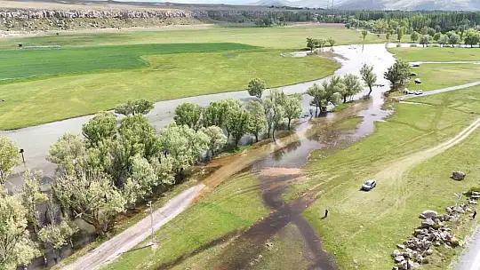 Kayseri'de kano sezonuna su seviyesi engeli