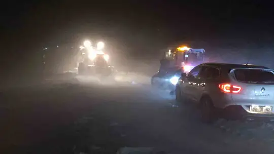 Kayseri'de kapanan 230 mahalle yolu ulaşıma açıldı