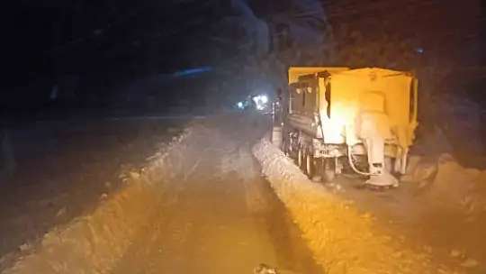 Kayseri'de kapanan 230 mahalle yolu ulaşıma açıldı