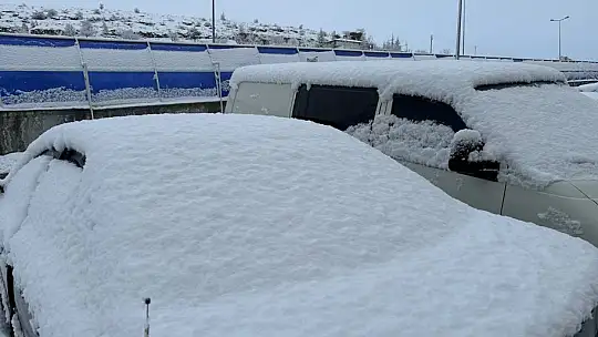 Kayseri'de kar yağışı etkili oldu