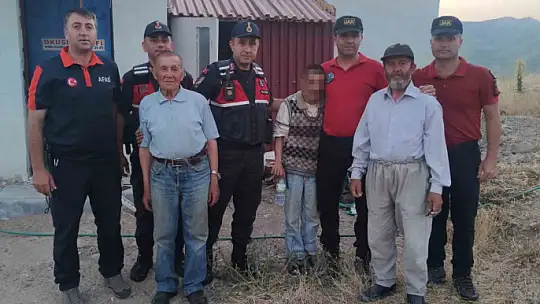Kayseri'de kaybolan down sendromlu birey 4 saatlik çalışmayla bulundu