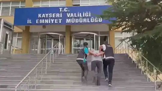 Kayseri'de kesinleşmiş cezası bulunan suç makinesi yakalandı