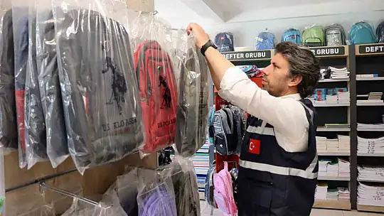Kayseri'de kırtasiyelerde denetimler artırıldı