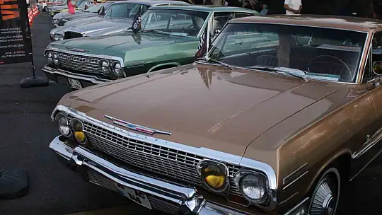 Kayseri'de klasik otomobiller sahne aldı