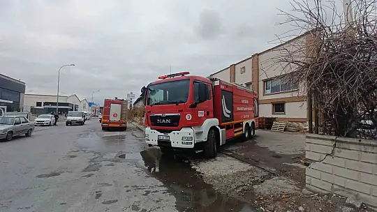 Kayseri'de korkutan yangın