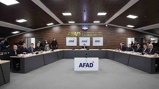 Kayseri'de kurum müdürleri değerlendirme toplantısı yapıldı