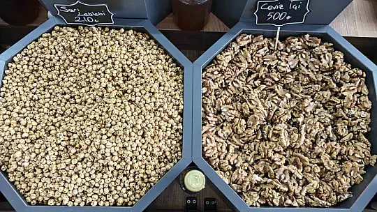 Kayseri'de kuruyemişte yılbaşı indirimleri