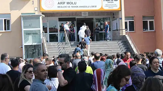 Kayseri'de LGS heyecanı başladı