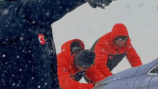 Kayseri'de mahsur kalan 117 kişi kurtarıldı