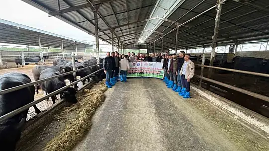 Kayseri'de manda yetiştiriciliğine bütüncül destek