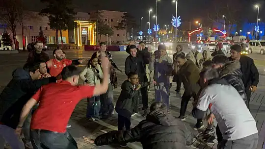 Kayseri'de milli sevinç