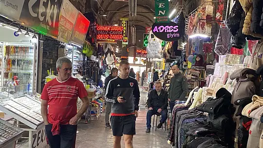 Kayseri'de milli takım formalarının satışı arttı