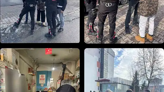 Kayseri'de okul çevresinde 642 şahıs sorgulandı