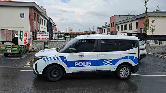 Kayseri'de okul önünde hareketli dakikalar