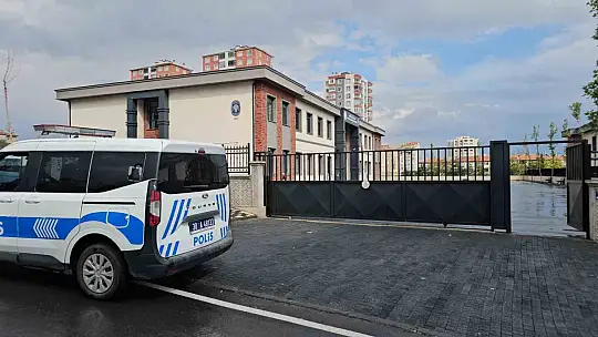 Kayseri'de okul önünde hareketli dakikalar
