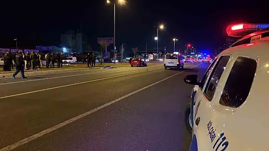 Kayseri'de otomobil yayaya çarptı: 1 ölü