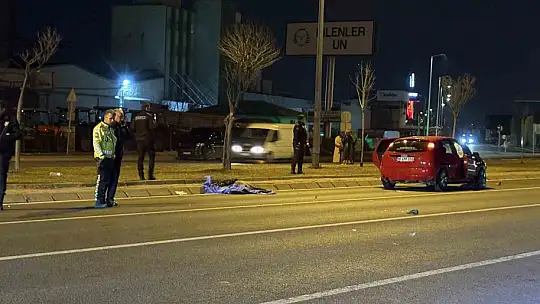 Kayseri'de otomobil yayaya çarptı: 1 ölü