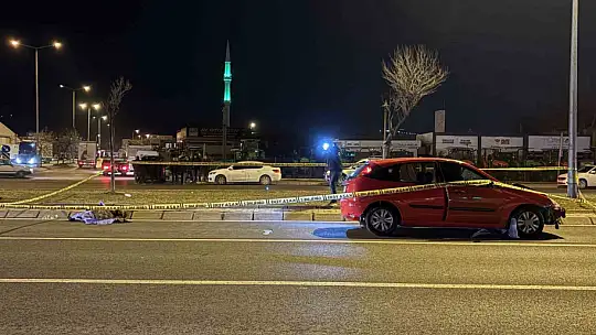 Kayseri'de otomobil yayaya çarptı: 1 ölü