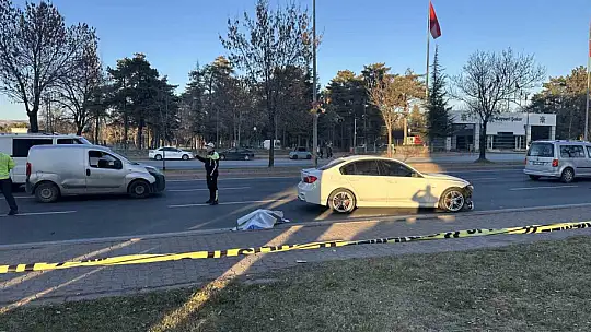 Kayseri'de otomobilin çarptığı şahıs hayatını kaybetti