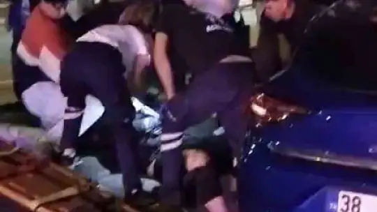 Kayseri'de otomobille motosiklet çarpıştı: 1 yaralı