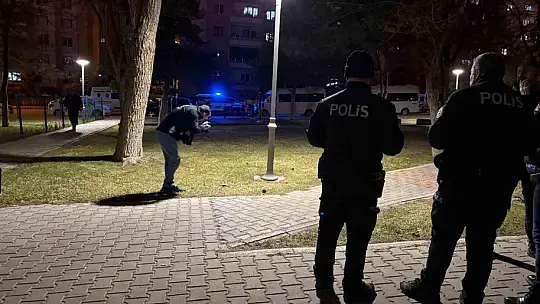 Kayseri'de parkta tüfekli kavga: 1 yaralı