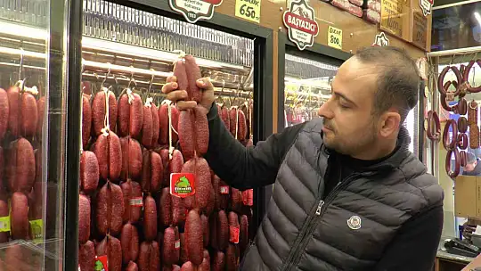 Kayseri'de pastırmacılar kış sezonundan umutlu