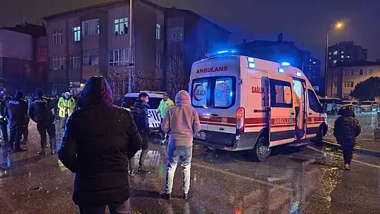 Kayseri'de polis aracı ile otomobil çarpıştı: 1 yaralı