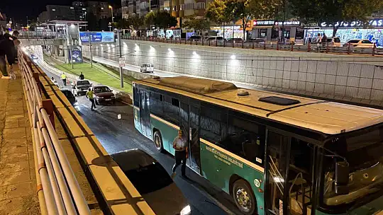 Kayseri'de polisin özverili çalışması, trafiğin kilitlenmesinin önüne geçti