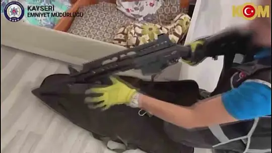 Kayseri'de silah kaçakçılarına operasyon: 5 gözaltı