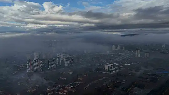 Kayseri'de sis etkili oldu