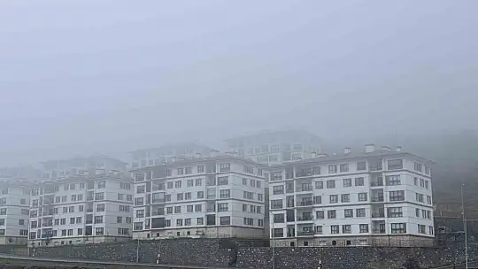 Kayseri'de sis etkili oldu