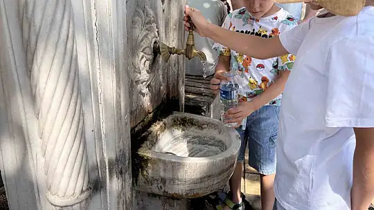 Kayseri'de termometreler 34 dereceyi gösterdi