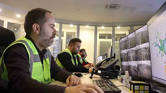 Kayseri'de trafik 370 kamera ile güvende