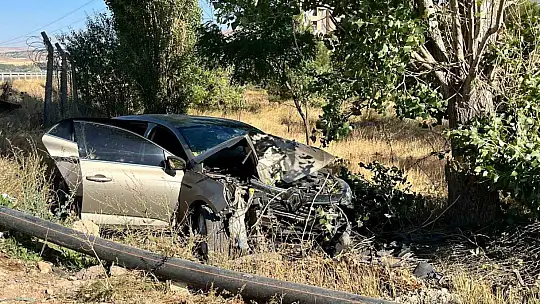 Kayseri'de trafik kazası: 2 yaralı