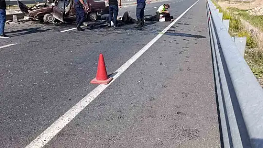 Kayseri'de trafik kazası, 3 kişi yaralandı