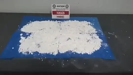 Kayseri'de yarım kilo uyuşturucu ele geçirildi