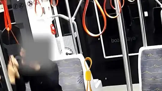 Kayseri'deki tramvay tutamaklarını kesen çocuklar yakalandı